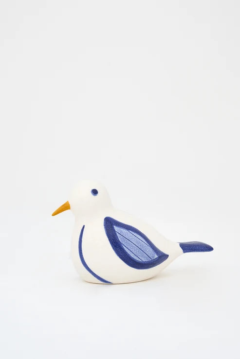 Figura decorativa cerámica pájaro Batela