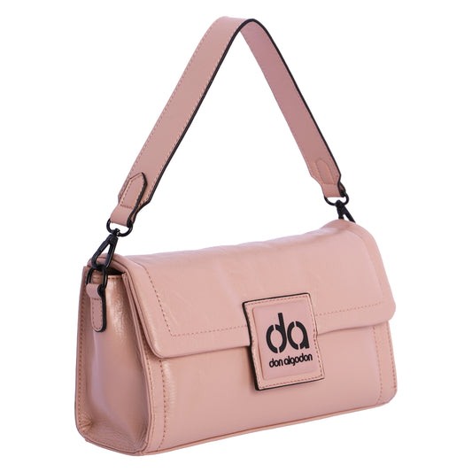 Bandolera rosa empolvado don algoodn