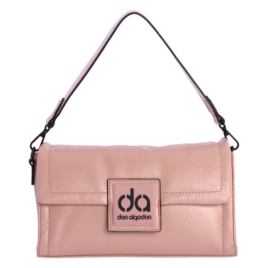 Bandolera rosa empolvado don algoodn