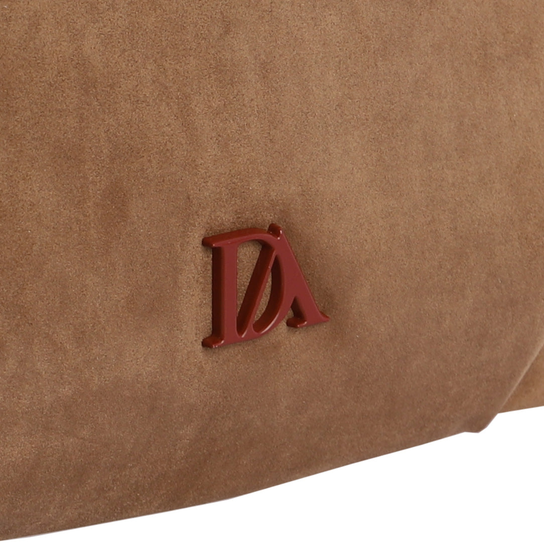 Bolso hombro camel don algodon