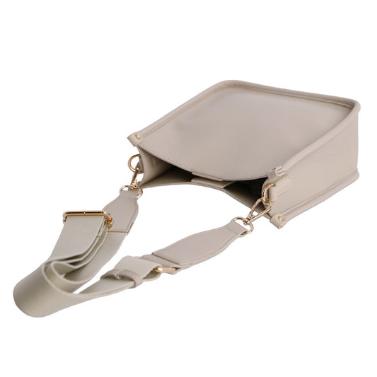 Bandolera beige don algodón