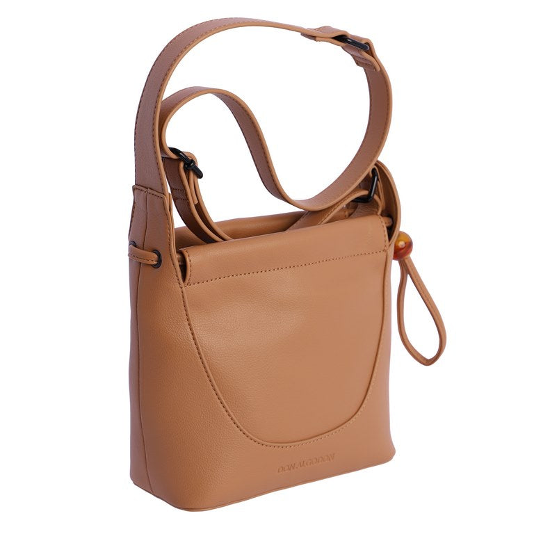 Bandolera camel don algodon