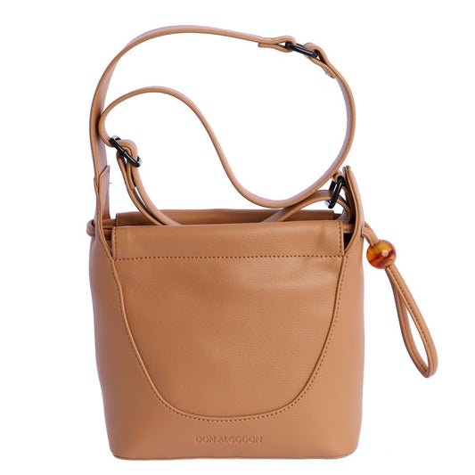 Bandolera camel don algodon