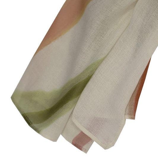 Pañuelo tonos tierra don algodon