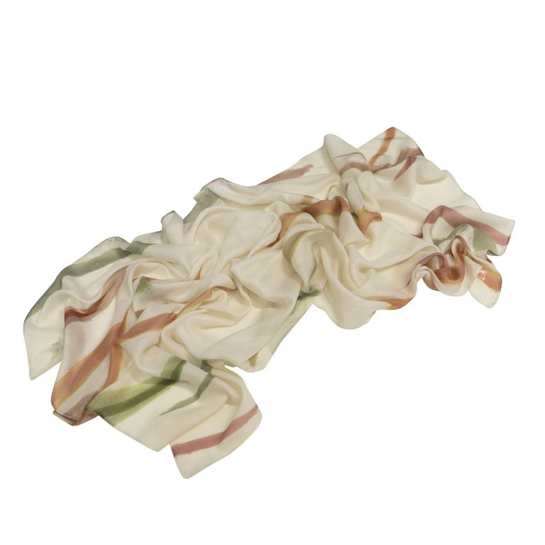 Pañuelo tonos tierra don algodon