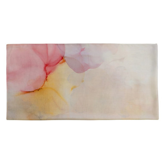 Pañuelo multicolor rosa naranja beige don algodon