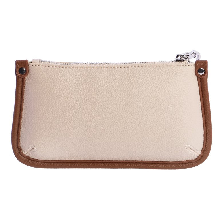 Bolso mano beige don algodon