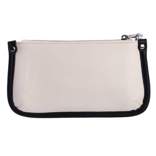 Bolso mano negro blanco don algodon