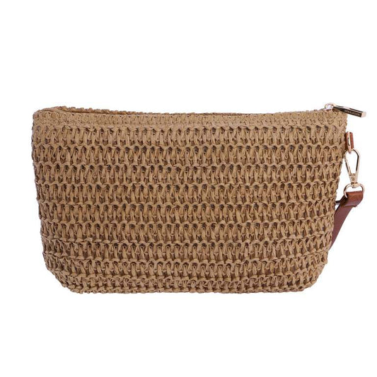 Bolso mano rafia beige don algodon