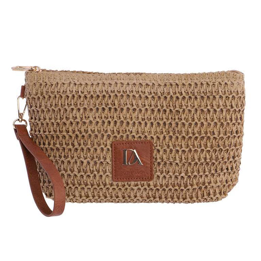Bolso mano rafia beige don algodon