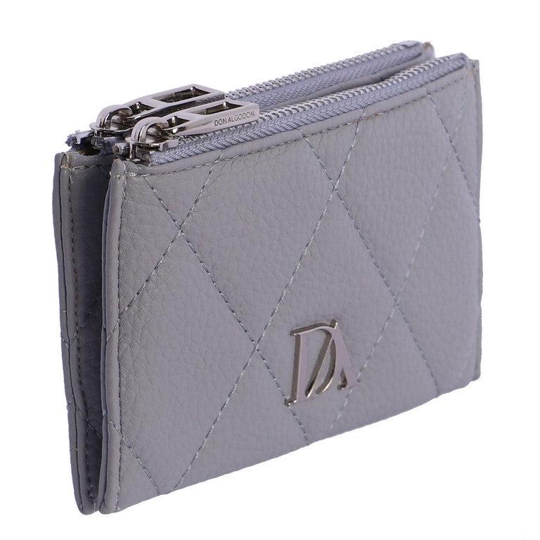 Cartera azul grisáceo don algodon