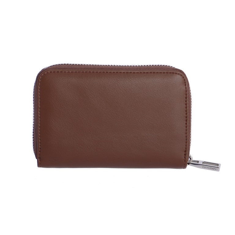 Cartera marrón don algodon