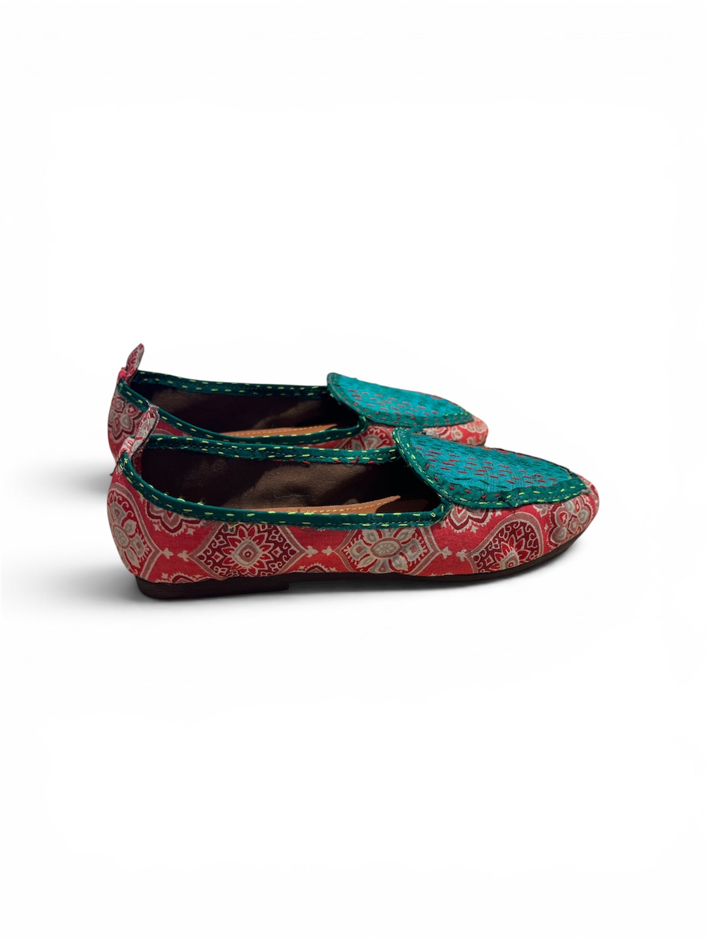 Calzado patchwork artesanal