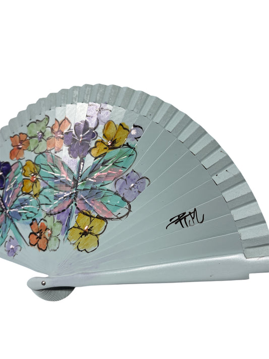 Abanico mariposa flor