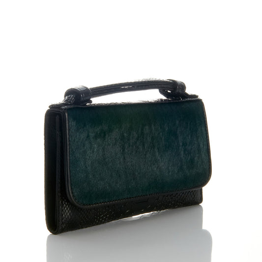 Bolso piel verde