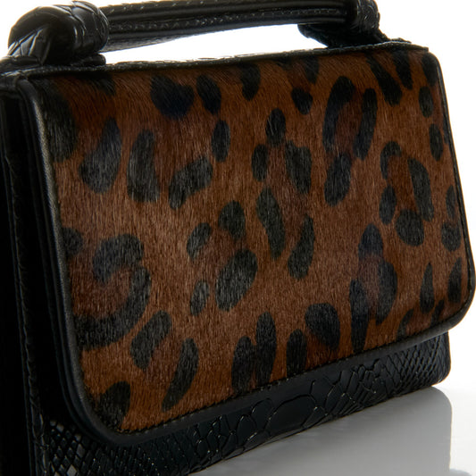 Bolso piel print