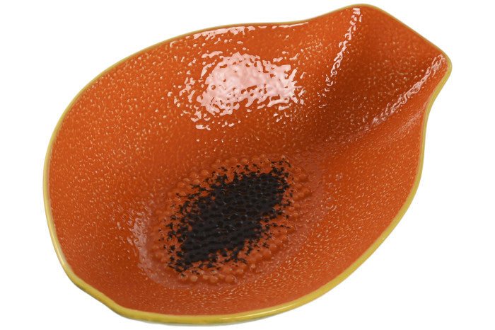 Bol gres papaya naranja