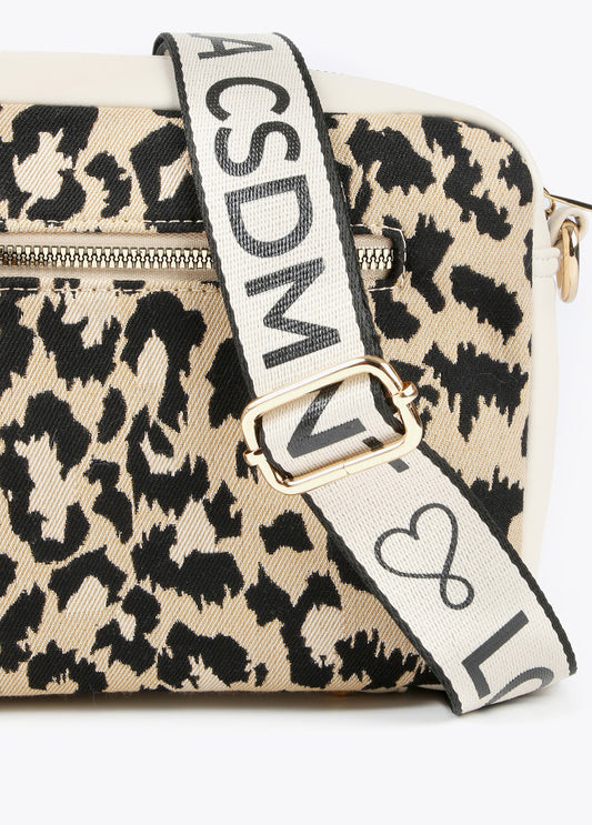 Bolso bandolera estampado animal print Lola Casademunt