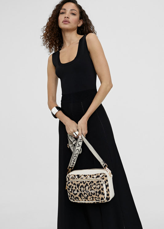 Bolso bandolera estampado animal print Lola Casademunt