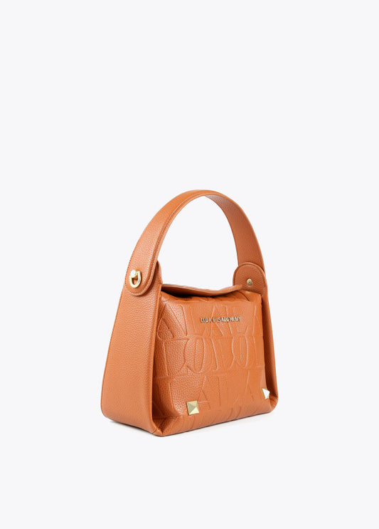 Bolso bandolera camel Lola Casademunt