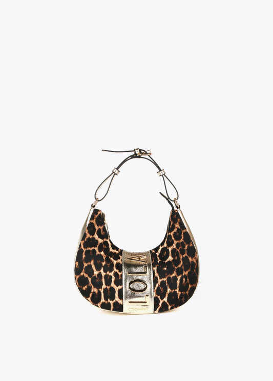 Bolso media luna animal print Lola Casademunt