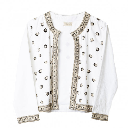 Chaqueta bordada espejitos TanTrend