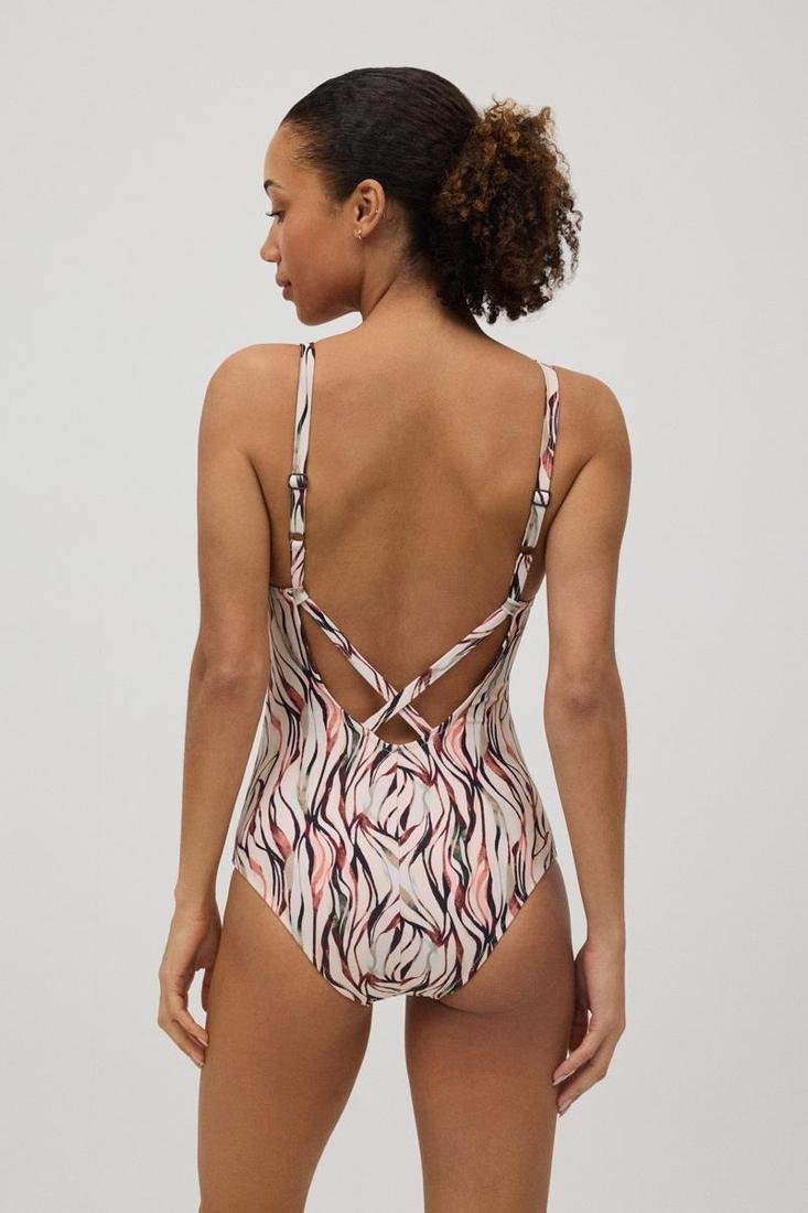 Bañador reductor estampado