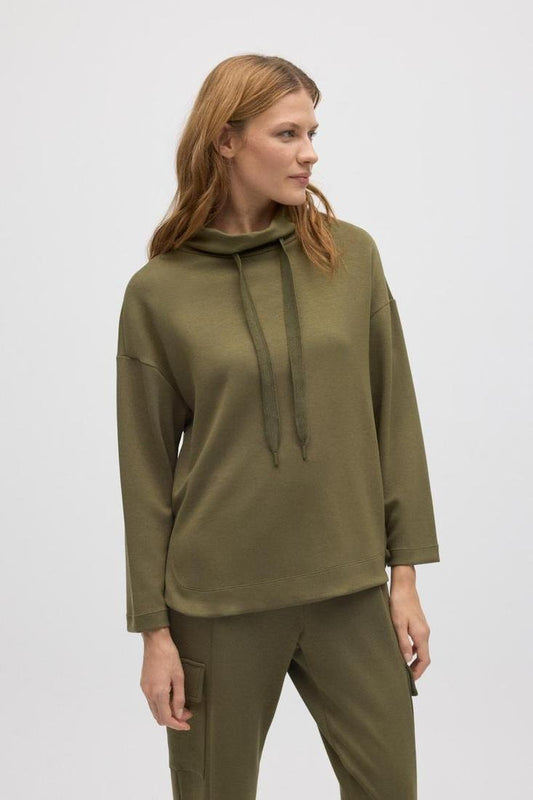 Sudadera kaki