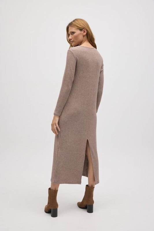 Vestido taupé