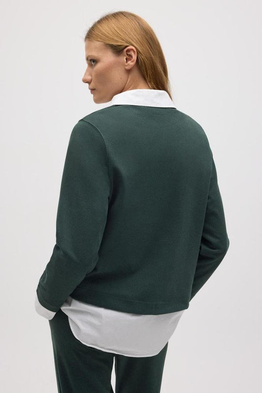 Sudadera verde