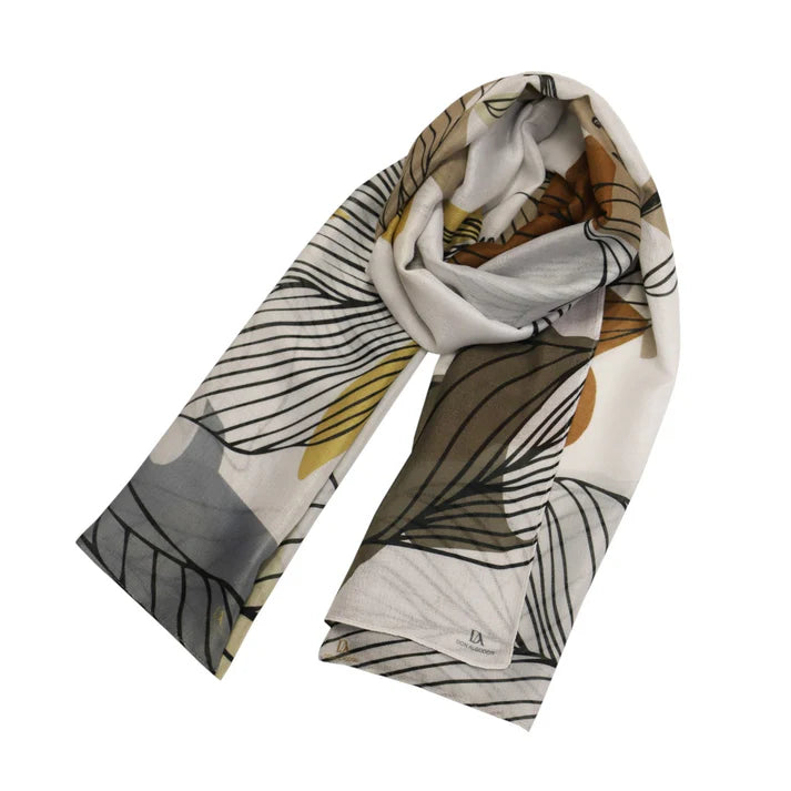 Pañuelo hojas don algodon