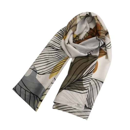 Pañuelo hojas don algodon