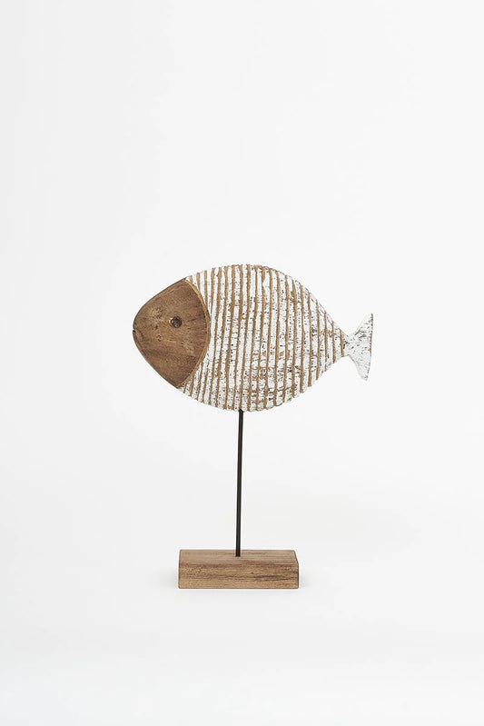 Pez madera blanco