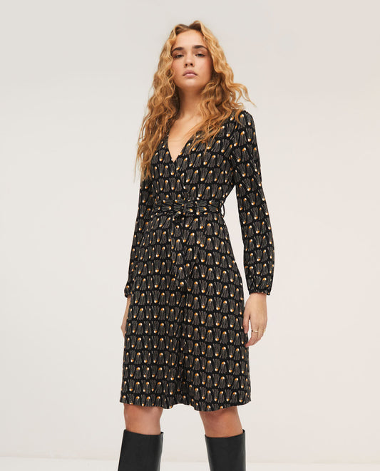 Vestido negro Surkana